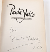 BRITISH 1960s-2000s "POP/ROCK STAR" BIOGRAPHIES AND AUTOGRAPHS: with hardbound Bob Geldof "Is That It" (1986) dedicated to Paula Yates with Geldof's signature on piece, Paula Yates (Geldof's wife) "The Autobiography" (1995) signed on title page "love Paul - 5