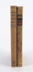 "The VICTORIAN STUD-BOOK, Containing Pedigrees of Race Horses, etc From the earliest accounts...." Vol. III (1871) and Vol. IV (1875). [Stillwell and Knight, Collins Street East., Melbourne]; hardcovers; faults, but very rare. (2 vols.)