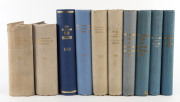 "The Australasian Turf & Stallion Register" 1950 - 1954, "The Argus Turf & Stallion Register" 1955 - 1957, and "The Australian Turf Register" 1958 - 1959. Large, hard-cover books. Mixed condition. (10 vols.).