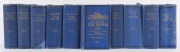 "The Australasian Turf Register", 1920 - 1929 complete, (10 volumes). Very mixed condition.