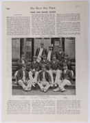 1886 W. P. SNYDER "International Cricket Match on the Ground of the Germantown Club at Nicetown, Pennsylvania." full page wood engraving, hand-coloured; accompanied by a range of engravings, etchings and photogravures, circa 1840s to 1890s, from various p - 2