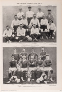 "Richard is Himself Again" full front page photogravure of "The Graphic" for Feb.23, 1924 showing the Prince of Wales greeting the Oxford University team prior to their match against Tonnenham Hospurs at Tottenham; accompanied by a range of engravings, et - 2