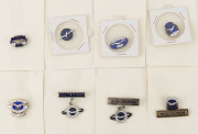 SANDY BAY FOOTBALL CLUB ("The Seagulls") - TASMANIAN FOOTBALL LEAGUE: 1951-1976 collection of membership and officials pin badges comprising membership badges for 1950, 1951, 1955 & 1958 and for 1960 Deputy Patron, 1962 Vice President, 1963 Vice Patron, 1 - 2