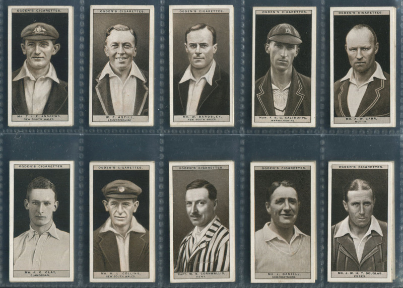 1926 Ogden's "Cricket 1926", complete set [50]; G/VF.