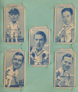 1950 Carreras (Turf Slides) "Famous Cricketers" [50] housed in "The Coliseum" picture-card album, G/VG. - 2