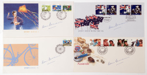 ALAN DAVIDSON - AUSTRALIA TEST PLAYER 1953-63: selection of Australian first day covers, all signed by Davidson. (30)
