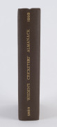 "Wisden Cricketers' Almanack for 1893", rebound with brown cloth boards and gilt on spine, aged original wrappers intact with some tape residue, advertising end papers and photoplate intact, intermittent internal age spots, Fair/Good condition overall. - 2