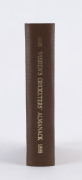 "Wisden Cricketers' Almanack for 1895" rebound into brown cloth boards with gilt on spine, original wrappers (aged) and advertisements with the photoplate intact; lightly aged contents, Fair/Good condition overall. - 2