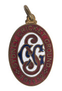 SYDNEY CRICKET GROUND, 1911-12 Membership fob.