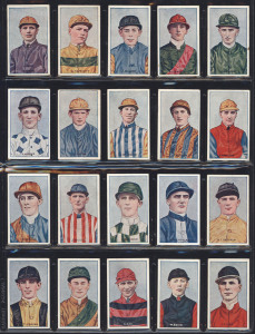 J. J. Schuh 1921 'Australian Jockeys' (un-numbered), complete set (30). Mainly Fine/Very Fine.