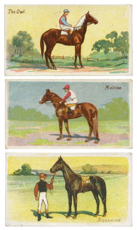 W.D & H.O. Wills 1906 'Horses of Today', complete set (50). Mainly Fine/Very Fine.