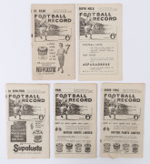 The Football Record: Special editions for the 1961 1st Semi-Final (Footscray v St.Kilda); the [Prelim.] Final (Melbourne v Footscray) and the Grand Final (Hawthorn v Footscray). Also, the Night Series Final (Collingwood v Fitzroy) and one Home-and-Away Re