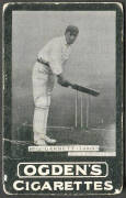 1899-1901 Ogdens cricket cards, comprising "Cricketers Base M" [7/50]; plus "English Cricketer Series" [5/14]. Poor/G. - 2