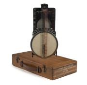 Course & Speed Calculator MK.IIA in wooden case, circa 1928, ​the case 28.5cm wide - 2