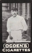 1901 Ogden's Tab Cigarettes "Our Leading Cricketers", complete set [12], noted A.E.Trott, Albert Ward & A.E.Stoddart. G/VG. - 2