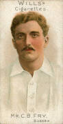 1901 Wills "Cricketer Series 1901", complete set [50]. Fair/VG. - 2