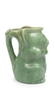 MELROSE WARE green glazed koala jug, stamped "Melrose Ware, Australian", ​14cm high - 2