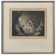 NORMAN LINDSAY (1879-1869), From The Moon, etching, signed lower right "Norman Lindsay" and titled in the lower centre, ​20 x 23cm - 2