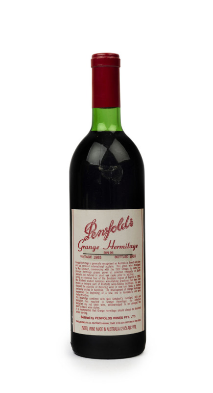 1983 Penfolds Bin 95 Grange, South Australia.