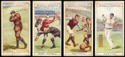 1907 Stephen Mitchell "Sports", complete set [25], includes cricket (2), football, golf & rugby football. Mainly G/VG. Scarce.