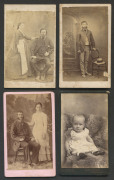 QUEENSLAND, OTHER AUSTRALIAN, NEW ZEALAND & OTHER FOREIGN PHOTOGRAPHERS: Portraits, cartes-de-visite, etc., (56 items). - 2