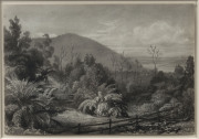 THOMAS CLARK (Britain, Australia, c1814 - 1883) (attrib.) (At the Estate of Madame Pfund, Mount Macedon), c1868, watercolour, 19 x 27.5cm. Provenance: The estate of G. Page Cooper, auction at the Melbourne Town Hall, July 1936. Joshua McClelland attend