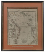 [NEW SOUTH WALES & NEW ZEALAND, NEW HEBRIDES & THE ISLANDS ADJACENT] 1808 (DEC.12) WILKINSON PRINTING (LONDON); ENGRAVED BY FROGGETT. "Comprising the discoveries of Mandana, Quiros, Carteret, Bougainville, Surville, Cook, Shortland, &c, &c; with the Bri