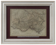 [VICTORIA OR PORT PHILIP DISTRICT] 1853 PRINTED HARPER BROS (NEW YORK); ENGRAVED CHAPMAN & HALL, LONDON. Framed and glazed, overall 35 x 42.5cm. - 2