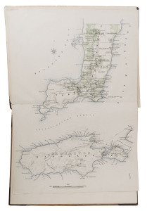 G.W. GOYDER Plan of the Southern Portion of the Province of South Australia, as divided into Counties and Hundreds, showing the most Important Settlements, Post Towns, Telegraph Stations, Main Roads, Railways &c. Compiled from Official Documents in the Of