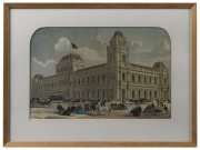 Group of four Australian themed engravings including SKINNER PROUT. the largest 34 x 46cm overall