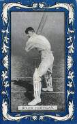 1909 Wills (Australia) "Australian & English Cricketers" (Blue borders & "Vice Regal" on reverse), complete set [25]. G/VG. Very nice set. - 2