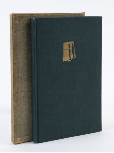 "Ned Kelly - Being His Own Story of His Life and Crimes" published by Hawthorn Press 1942. Introduction by Clive Turnbull with transcript of a letter written by Kelly to Donald Cameron M.L.A. on 14th December 1878; unpaginated, hardbound with slipcase. Li