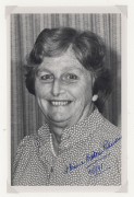 GOVERNMENT & POLITICS: autographs on philatelic covers comprising Sir Joh Bjelke-Petersen longest serving Premier of Queensland (2) plus autograph on colour photo (18.5 x 14cm), Senator Lady Florence Bjelke-Petersen (8) plus autograph on monochrome photo - 2