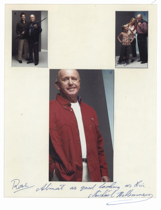 ENTERTAINERS & BROADCASTERS: autographs on philatelic items comprising sports commentator & broadcaster Mike "Jesaulenko, you beauty" Williamson (36) plus signed dedications to the recipient and to his wife; TV presenter Jamie Redfern (17), rock 'n' roll