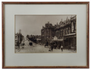 Three framed facsimile photographic prints of Auburn Road, Melbourne, ​image size 28cm x 45cm - 2