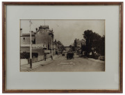 Three framed facsimile photographic prints of Auburn Road, Melbourne, ​image size 28cm x 45cm - 3