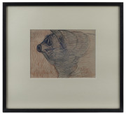 WILLIAM MERRIC BOYD (1888-1959), Pig Koala, coloured pencil, titled and signed lower right, signed lower left "Merric Boyd", ​18 x 24cm - 2