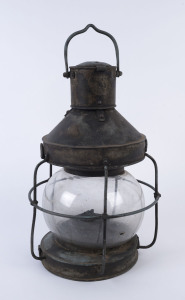 A ship's lantern, 19th century, ​53cm high