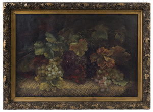 GEOFFEY JONES (1909-1993), Grapes, oil on canvas, signed lower right "G.Jones", 45 x 64cm