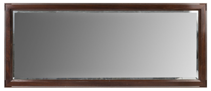 A modern Australian mirror, jarrah frame, West Australian origin, 20th century, 161 x 68cm