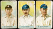 1912 Reeves Chocolate "Cricketers", complete set, noted J.B.Hobbs, W.Rhodes & P.F.Warner. Fair/G. Colourful and attractive. - 2