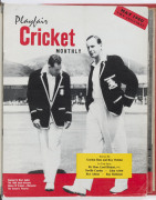 "Playfair Cricket Monthly" (United Kingdom) complete run of issues from May 1960 (Vol. 1 No. 1) to April 1973 (Vol.XIII No.12, the final issue) in 14 cloth-bound volumes. Edited by Gordon Ross, regular contributors included journalistic luminaries Nevill - 2