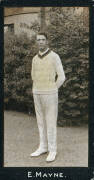 1912 Smith's "Cricketers" 2nd Series (51-70), complete set, noted E.Mayne, C.Kelleway & H.W.Taylor. G/VG. - 3