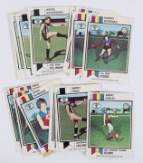 1974 Scanlens "Footballers", collectors duplicates incl. Don Scott (3), Leigh Matthews, Royce Hart, Kevin Bartlett, Sam Newman & Alex Jesaulenko, mostly F/VF. (109) - 5