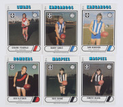 1976 Scanlens "Footballers" complete set [132] plus checklists [11/12, ex Carlton], F/VF. (143) - 3