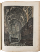 ACKERMANN, Richard The History of the Abbey Church of St Peter's Westminster, its Antiquities and Monuments, in two volumes.[Harrison & Leigh, London, 1812] With 80 colour plates. - 2