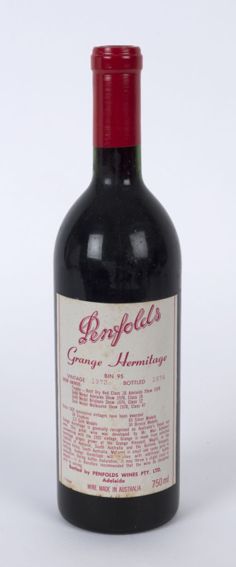 1973 Penfolds Bin 95 Grange, South Australia. (Recorking Clinic 2014).