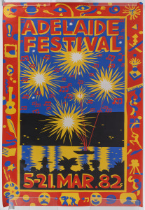 MARTIN SHARP [1942 - 2013] Adelaide Festival 1982, original poster, 150 x 87cm.