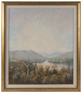 CHARLES BOCK (b.1934), Near Mansfield, oil on board, signed lower left, 71 x 60cm