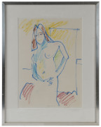 PETER UPWARD (1932 - 1984), (Nude), pastel, signed and dated "1972" at centre base, 52 x 37cm. - 2